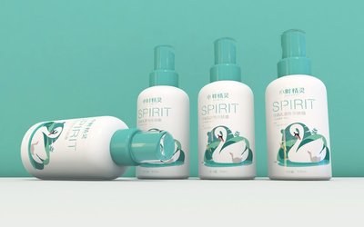 《小畔精靈》嬰幼兒洗護用品包裝設計 以清澈之名，守護初生柔軟